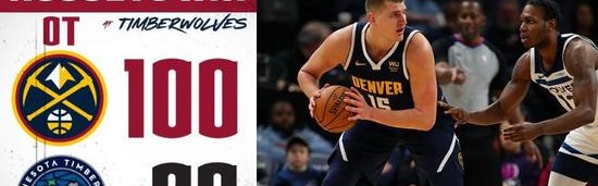  太阳加时险胜掘金登顶西部  