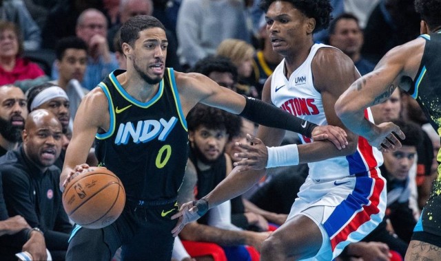  哈利伯顿28+14步行者踏平活塞  